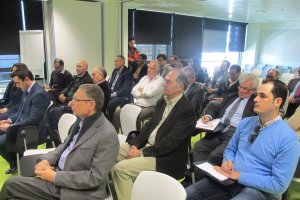 Participantes   en la comisión de estudio del plan de industrialización. 