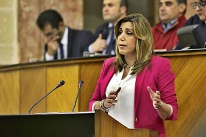 Susana Díaz comparece en el Parlamento Andaluz