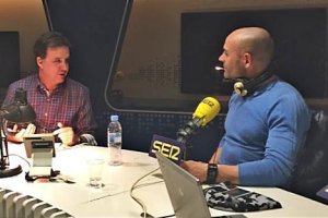 Paco con José Ramón en El Larguero.