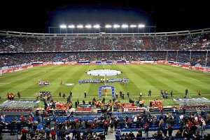Los seguidores del Atléti se lo pasaron bien.