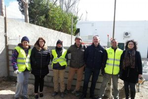 Visita de los diputados del PSOE al municipio.
