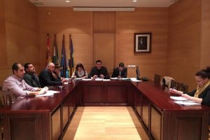 Pleno en celebrado el viernes en el Ayuntamiento.