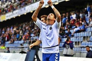 Nano, goleador del Tenerife.