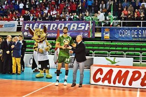 Marcilio es el mejor jugador de la Copa del Rey.