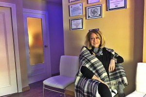 Puri Sánchez Lobeiras en el espacio Vasalia desde donde ofrece ‘coaching’ en Almería.