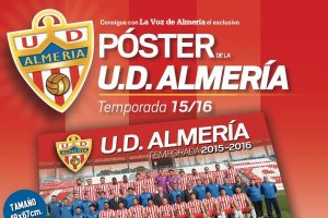 Decora tu casa con el póster del Almería.