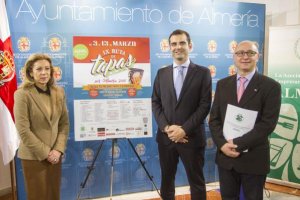 Presentación de la actividad gastronómica esta mañana.