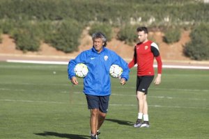 Goro viviendo de lleno el partido.