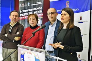 Presentación de la prueba en la Diputación de Almería.