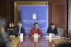 Presentación del curso en la Diputación Provincial de Almería.