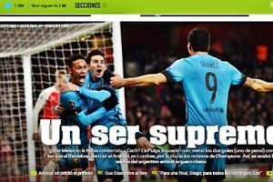 La prensa mundial se rinde a Messi.
