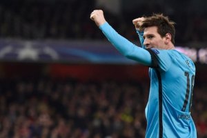 Messi hizo los dos goles.