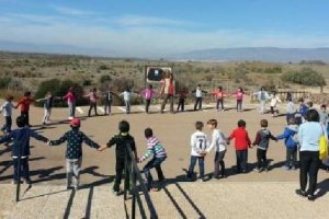 Actividades para escolares en el Centro de Visitantes Las Amoladeras