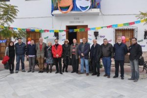  Dolores Castro, alcaldesa de Bentarique; el delegado Alfredo Valdivia; Manuel Cuadra, alcalde de Alsodux; Nicolás Castillo, FEALCA; José Antonio Mon