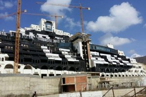 Las obras del inmueble llevan años paradas.