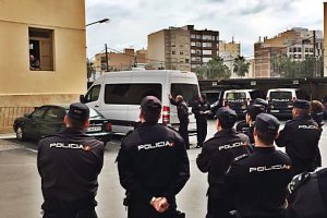 Ejercicio de negociación en un secuestro, en la Comisaría de Alcalde Muñoz