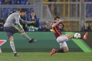 Jugada del gol de Cristiano Ronaldo en el Olímpico.