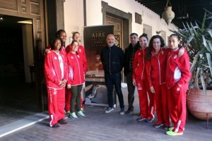 Las jugadoras del Syngenta se lo pasaron en grande.