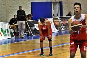 El jugador del CB en acción.