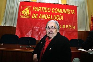 Josefina Samper, en Almería.