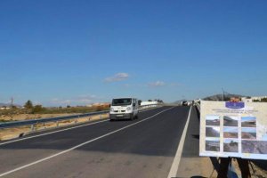El puente sobre el Río Antas ya reconstruido, tras las inundaciones de 2012. 