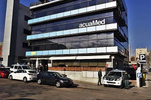 Registro en la sede de Acuamed.