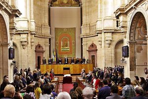 Pleno del Parlamento.