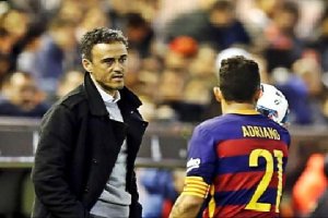 Luis Enrique bate récord.