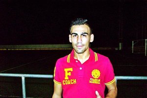 Dani Romera en el Complejo Deportivo de La Cañada.