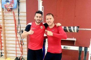 Jorge Morcillo felicitó a Iago Díaz por su 23 cumpleaños.