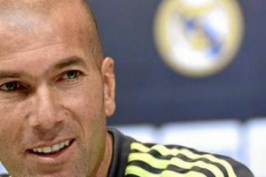 Zidane en la rueda de prensa.