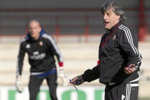 Quique Martín en la última sesión de trabajo.