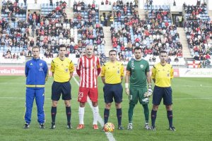 Ocón Arráiz en el Almería-Llagostera.