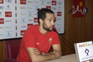 Quique González en sala de prensa.