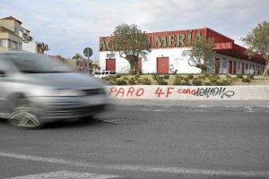 Foto captada esta mañana cerca de la capital.