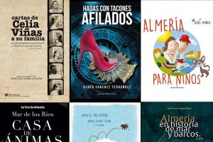 Portadas de libros publicados en Almería en 2015.