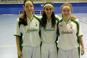 Las jugadoras almerienses.