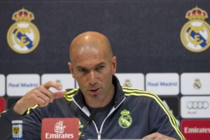 Zidane, en rueda de prensa. 