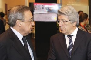 Florentino Pérez y Enrique Cerezo.