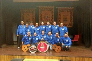  Jose Antonio ‘Peke’, Pedro ‘El Nano’, Sergio Fresa, Martín, Mario, Belmonte, Iván Moreno, Diego Guerra, Plegue, representante y octavilla; Josefe, P