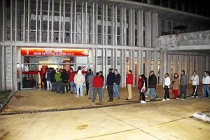 Los aficionados del Almería siempre dan la talla.