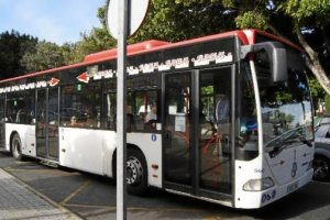 Autobús del servicio de transporte urbano de la capital almeriense. 