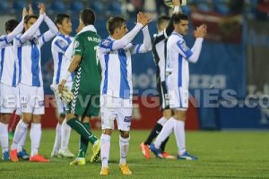 Jugadores del Leganés.