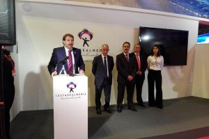 Presentación esta mañana de la iniciativa llevada a Fitur.