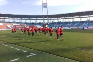 Comienza el entrenamiento.