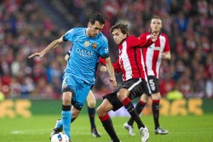 Busquet e Iniesta hablan de González González.