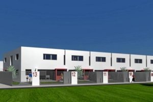 Fotomontaje de las futuras viviendas en la Vega de Acá