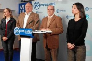 Comparecencia de los senadores del PP.