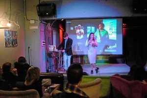 Fiesta de presentación de la programación con Carlos Vives y Ana Pérez Oteros.