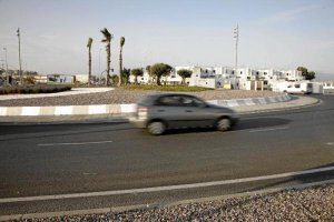 Entrada al barrio de El Puche por la zona sur